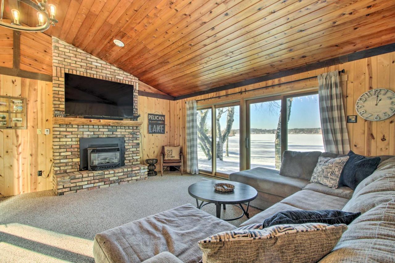 Pelican Lake Getaway On Stunning Peninsula! Pequot Lakes Zewnętrze zdjęcie