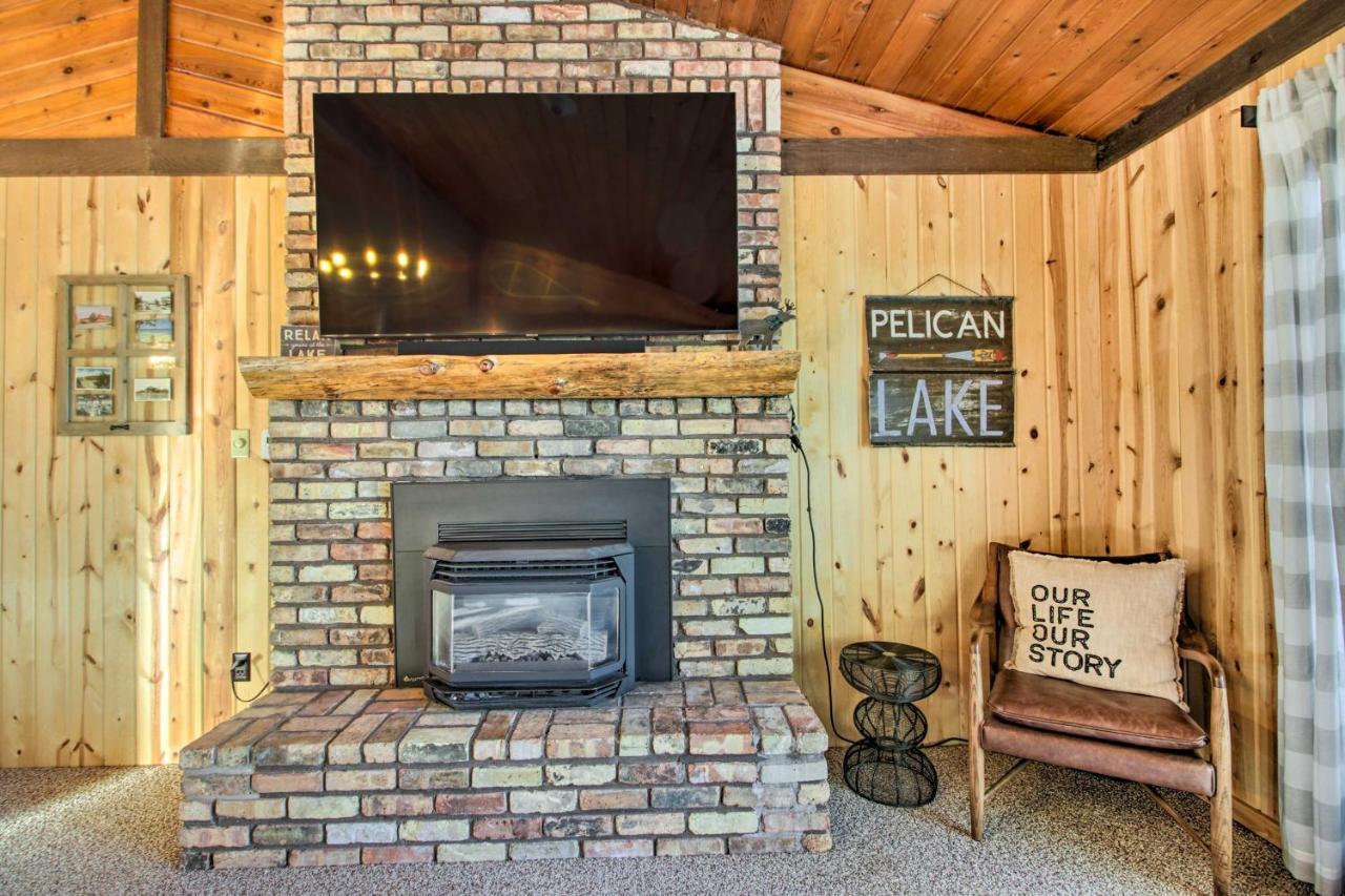 Pelican Lake Getaway On Stunning Peninsula! Pequot Lakes Zewnętrze zdjęcie